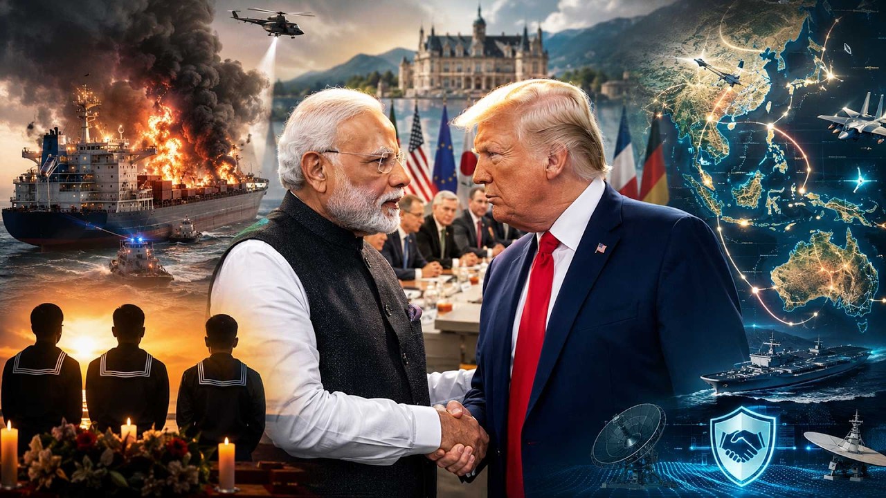3 Indian Sailors Lost Near Oman | Modi and Trump Discuss Security at G7