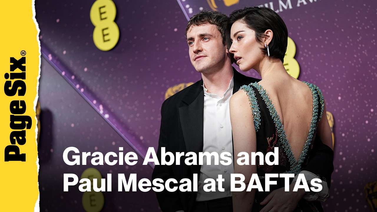Gracie Abrams and Paul Mescal make their red carpet debut at 2026 BAFTAs