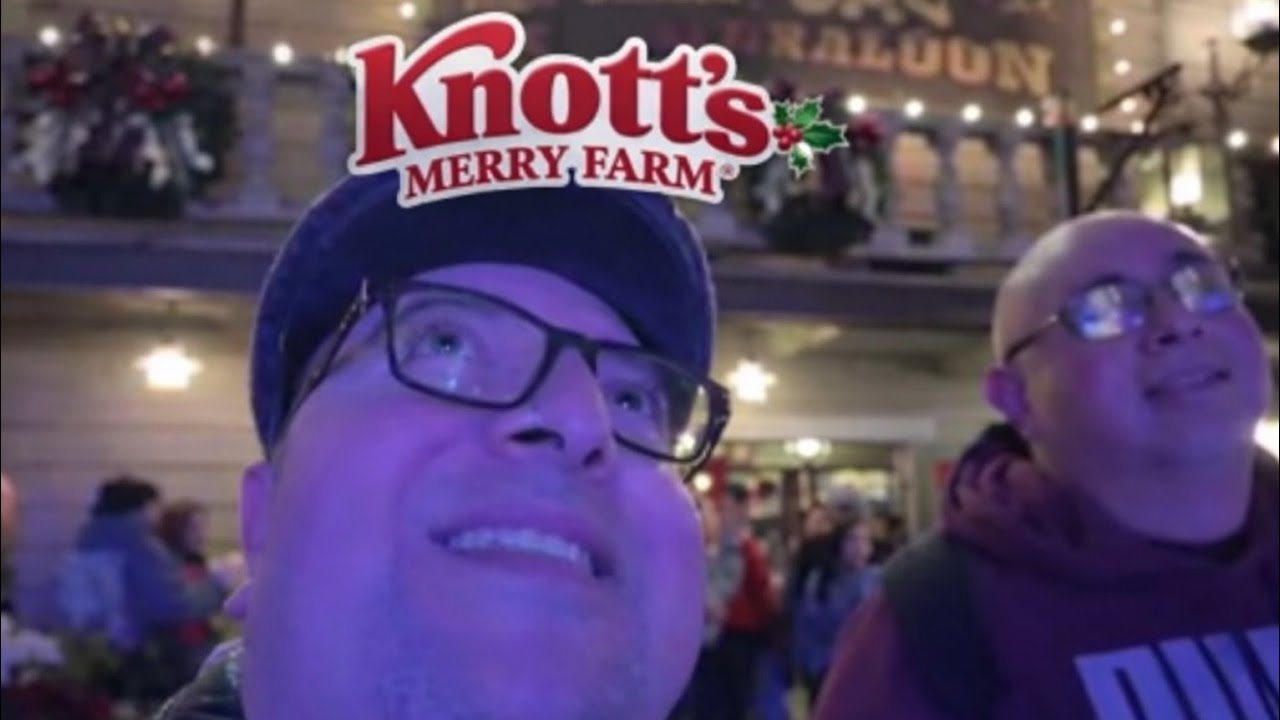 A night at Knotts Merry Farm at Knotts Berry Farm Christmas 2025