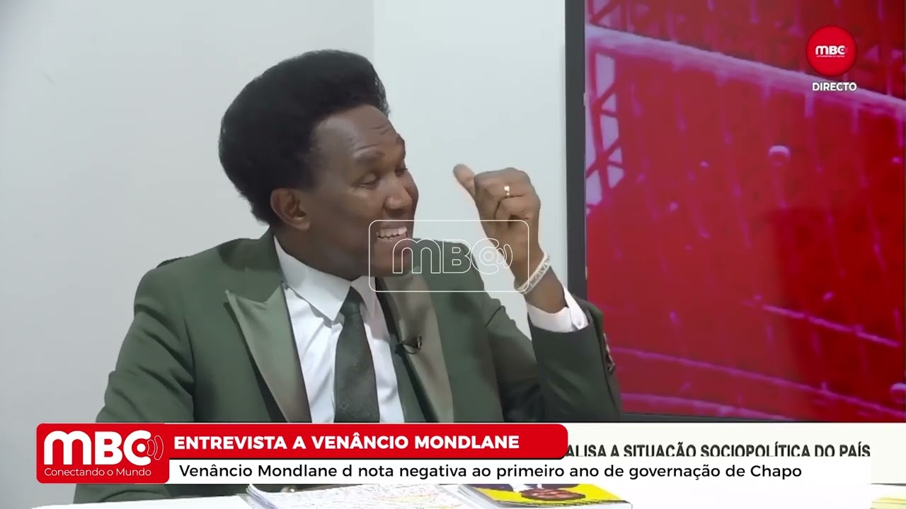VENÂNCIO MONDLANE DÁ NOTA NEGATIVA AO PRIMEIRO ANO DE GOVERNAÇÃO DE CHAPO