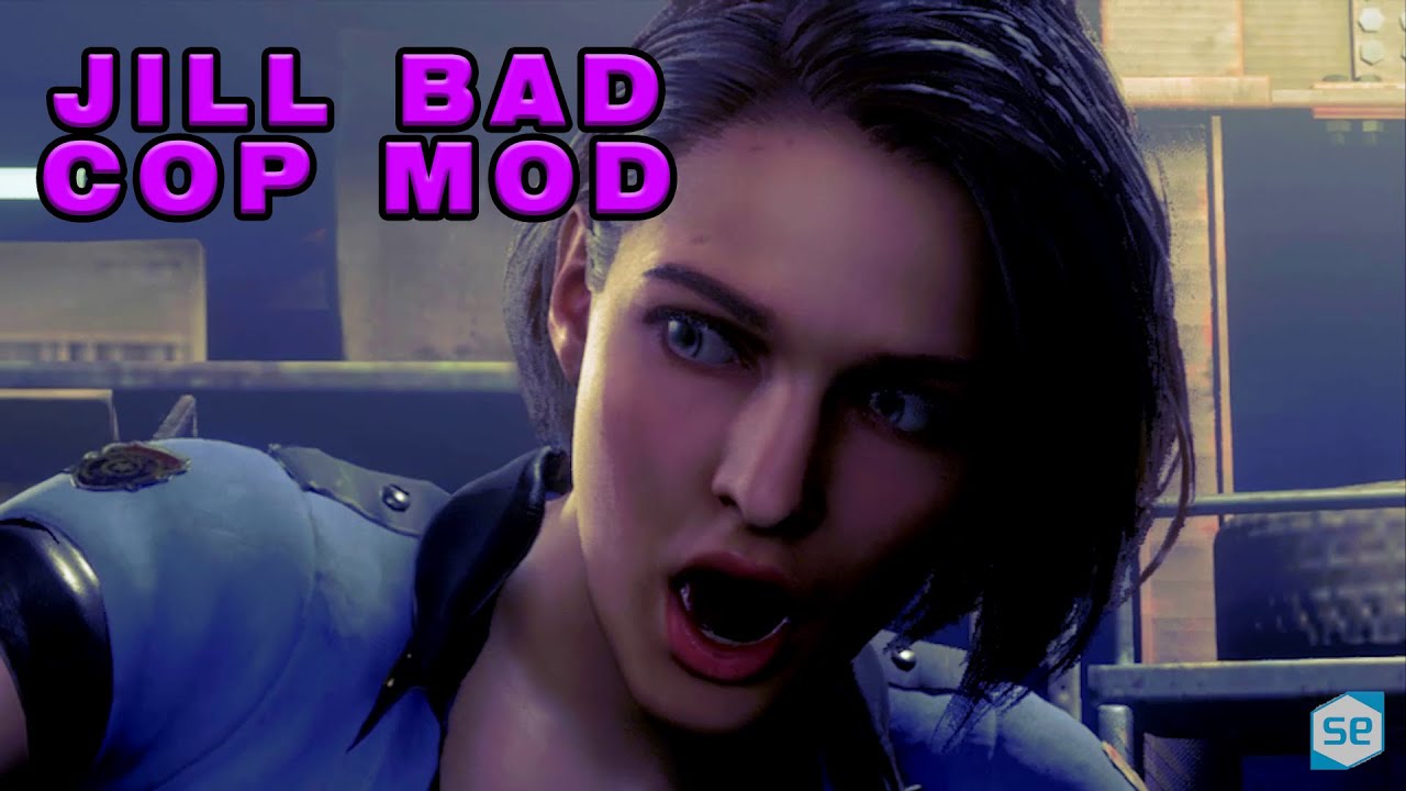 RESIDENT EVIL 3 Remake Jill Bad Cop Mod Nemesis Spring Break Mod Full Gameplay 2021