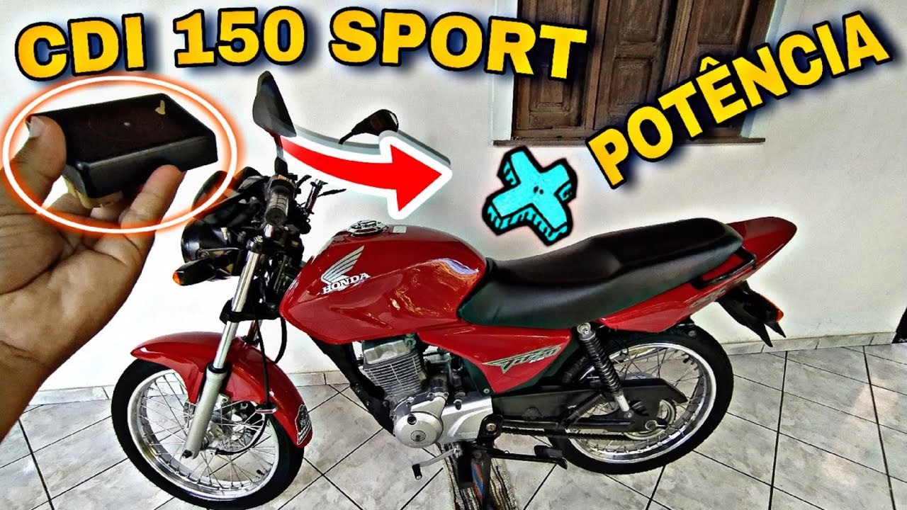 COMO COLOCAR CDI DA 150 SPORT NA TITAN 150 CARBURADA - Rafa03