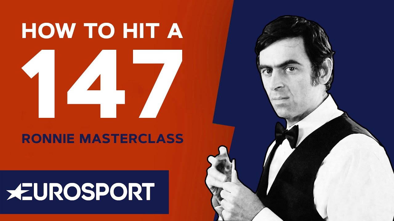How To Hit a 147 | Ronnie O'Sullivan MasterClass | Snooker | Eurosport