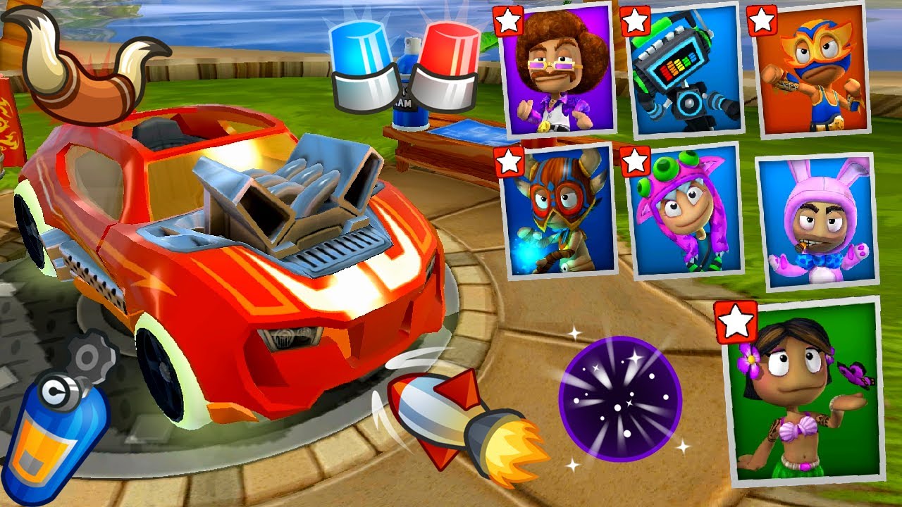 Duction Speed Vs All Drivers Challenge | Beach Buggy Racing 2
