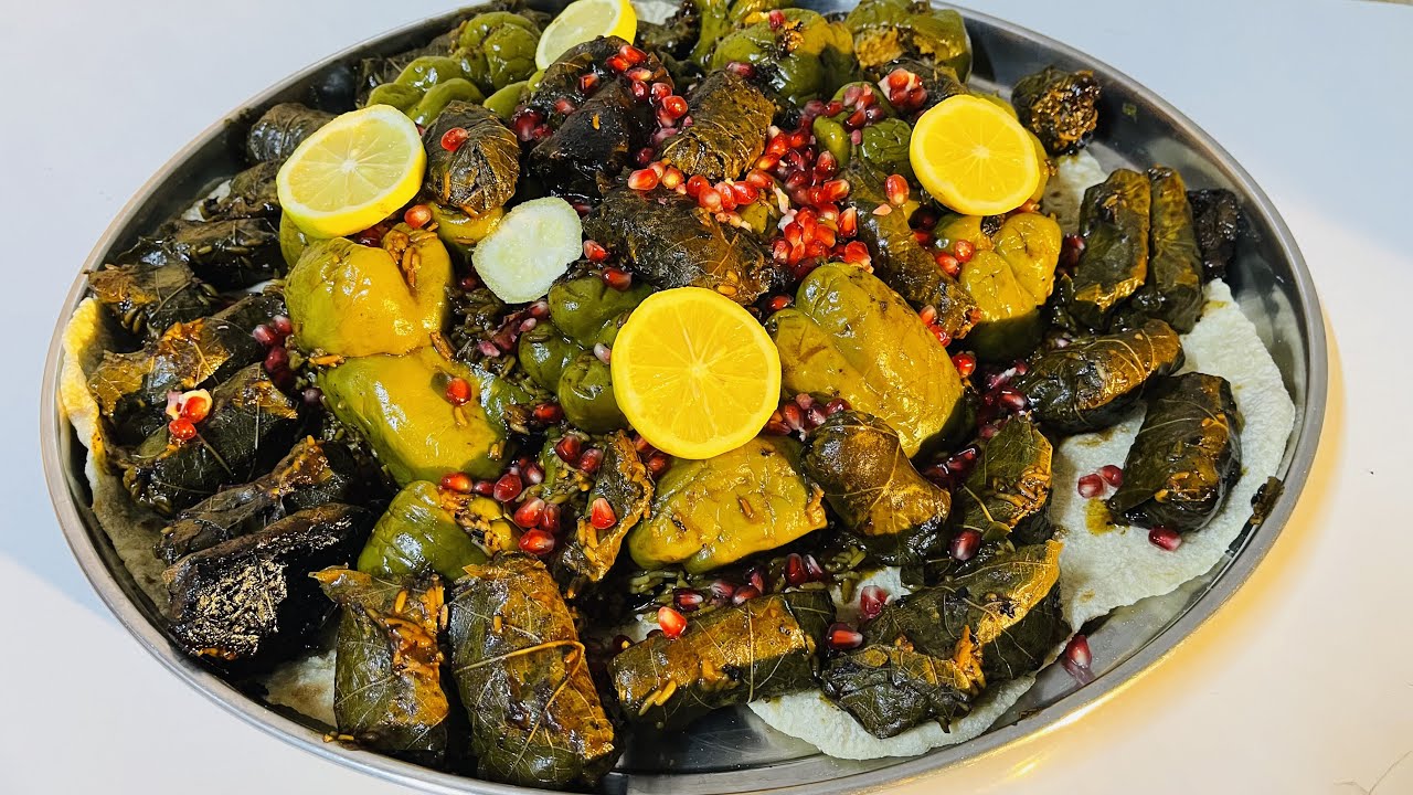 دولمة حامض حلو بطعم اكثر من روعة ، واقتصادية💖😎