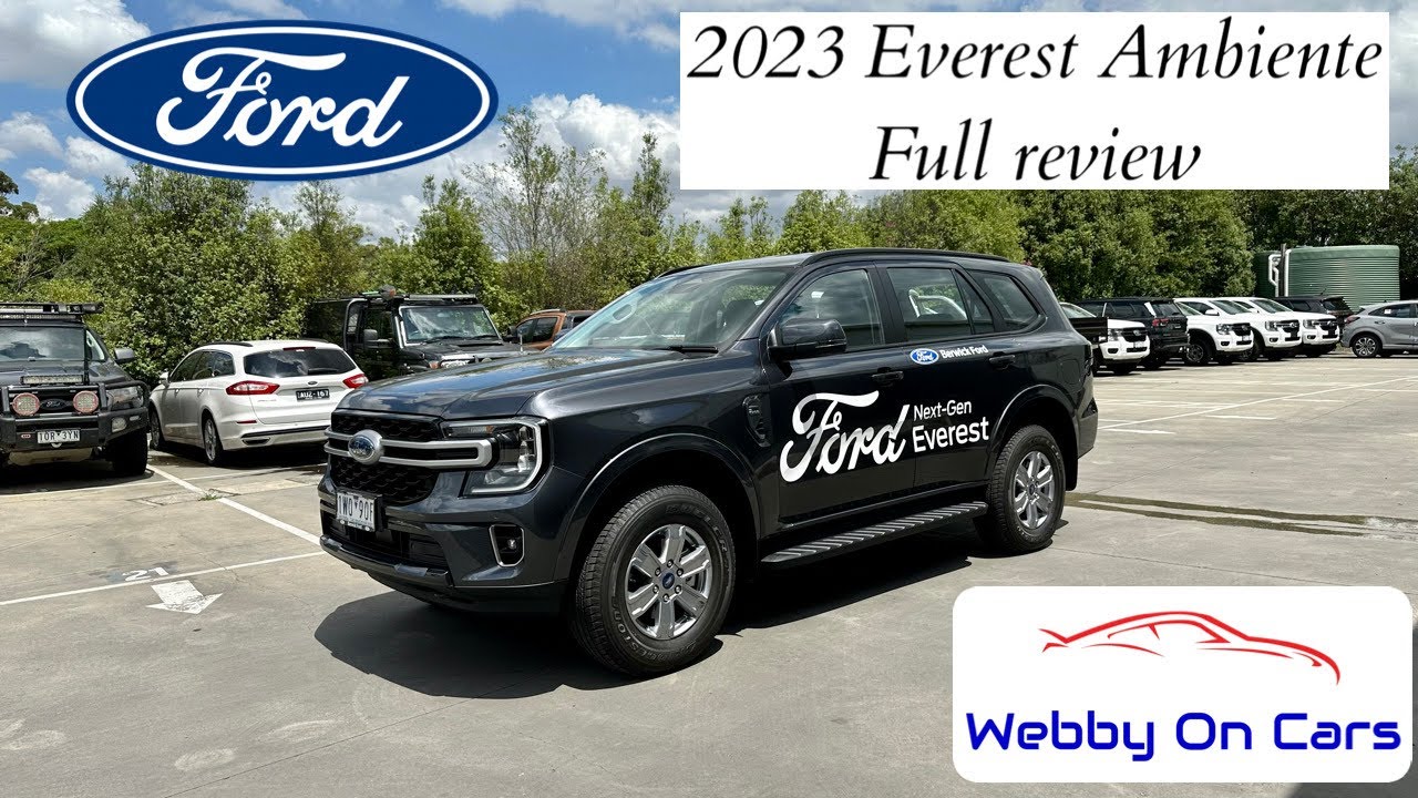 Exploring The Ford Everest Ambiente: A Detailed Review #fordeverest