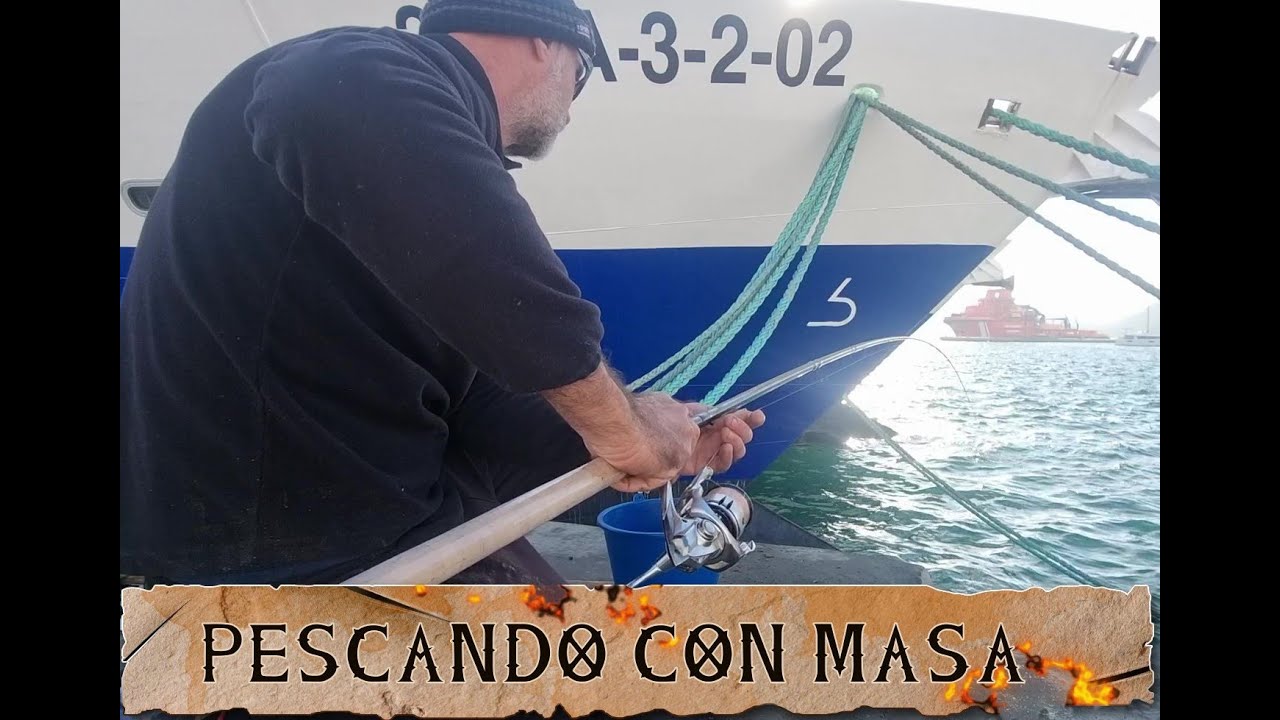 PESCANDO CON MASA 🎣🐟😎