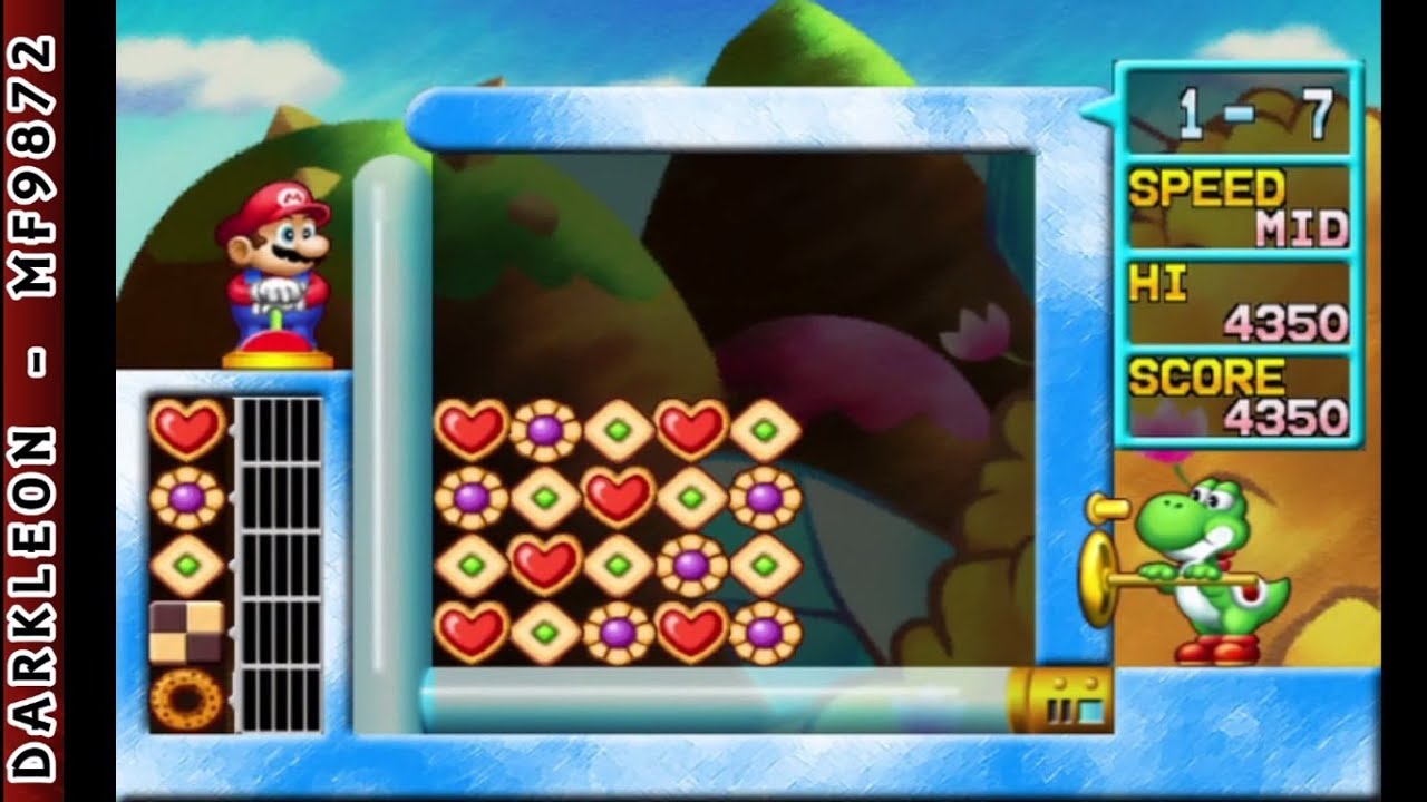 GameCube - Nintendo Puzzle Collection - Yoshi's Cookie © 2003 Nintendo - Gameplay