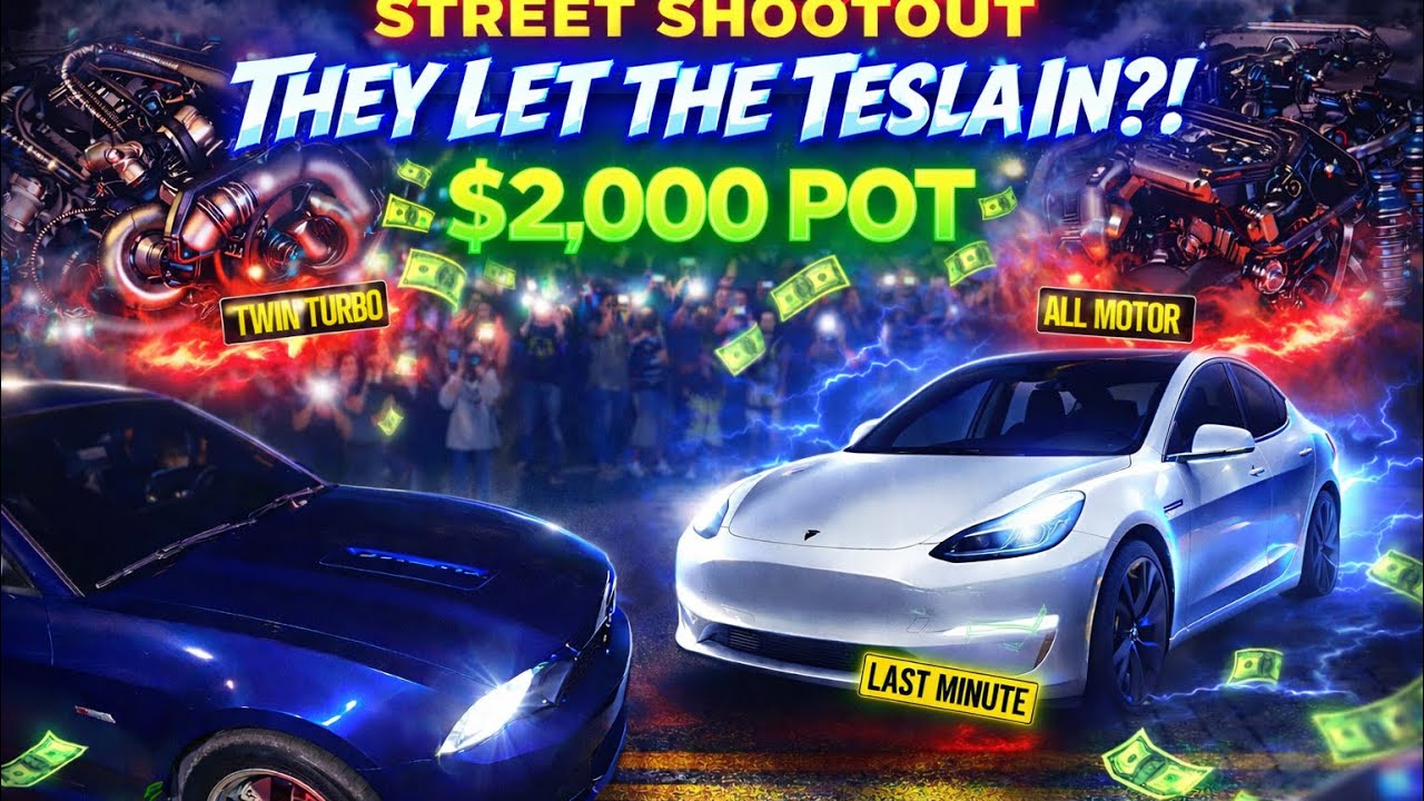 They Didn't Want The Tesla In... Then THIS Happened 😳💰 ($2,000 Shootout)