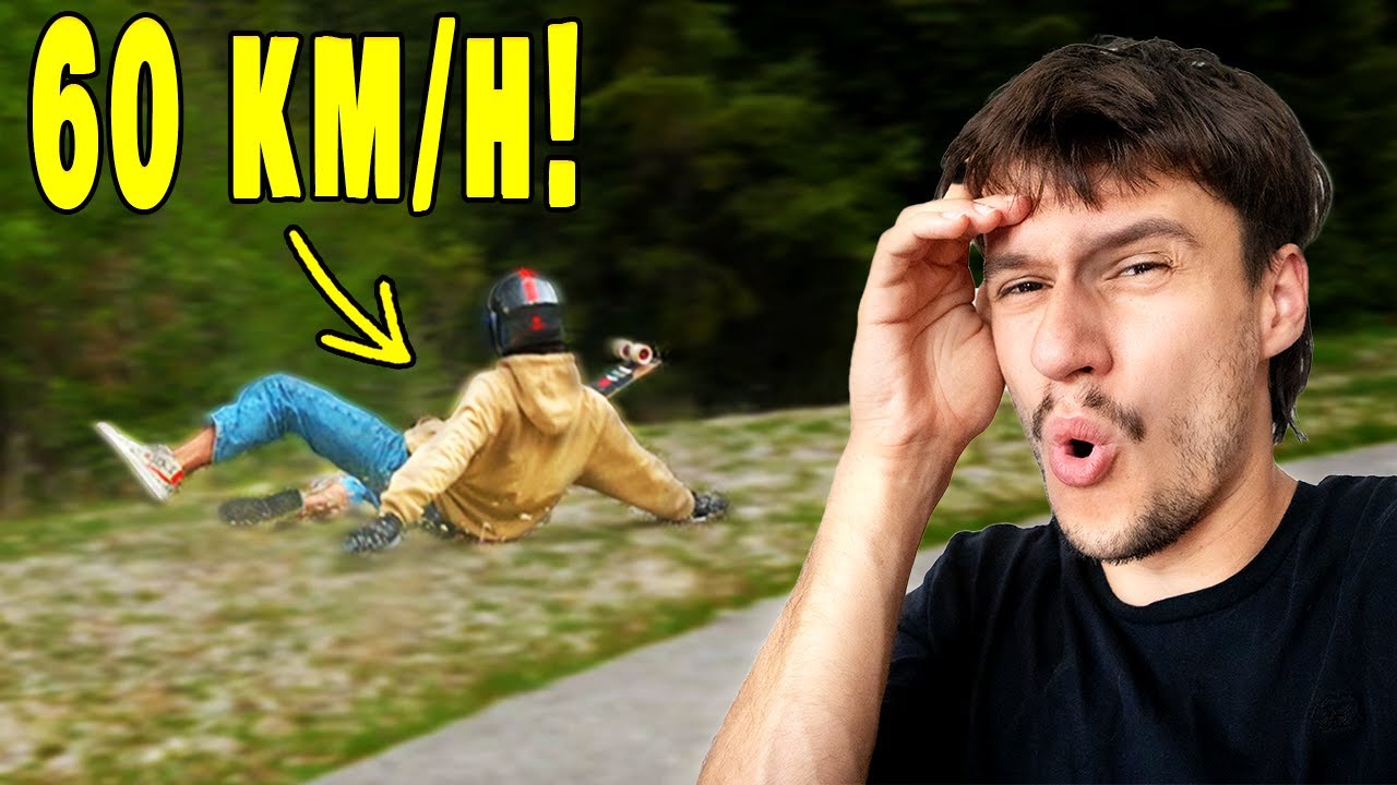 WYPADŁEM Z DROGI PRZY 60KM/H!