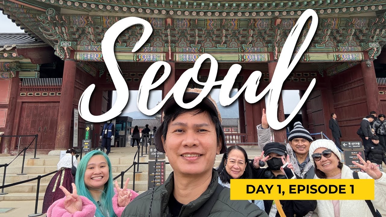 Korea Vlog 2025: Airport Lounge, Palace Tour, Myeongdong Street Food & Anniversary Moments!