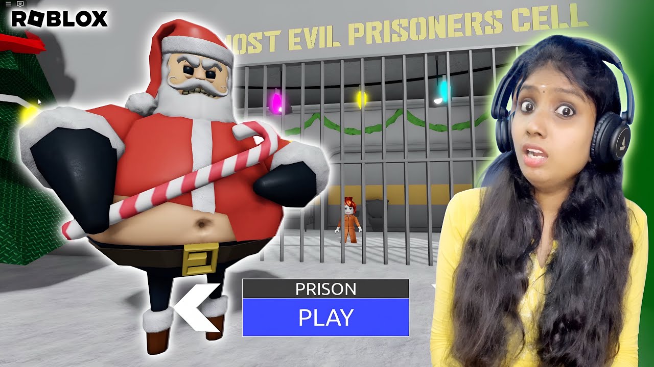 Escaped From BARRY'S PRISON 😨 in Christmas Mode🎄- Jeni Gaming 2.0