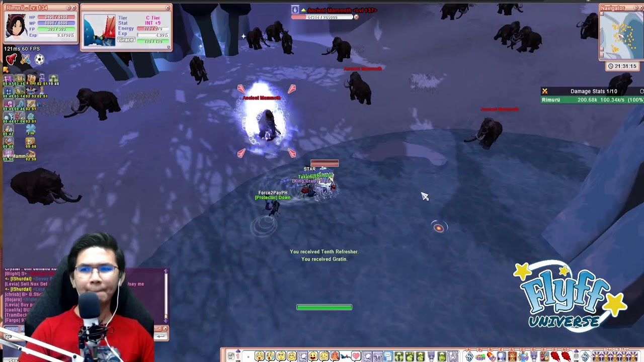 FLYFF UNIVERSE - 1 VS 1 PSYKEEPER LVL 133