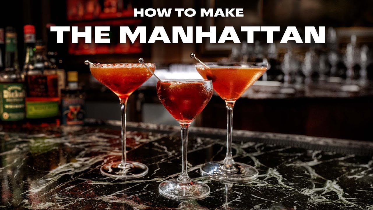 How to Make the Perfect Manhattan for You—3 Different Ways