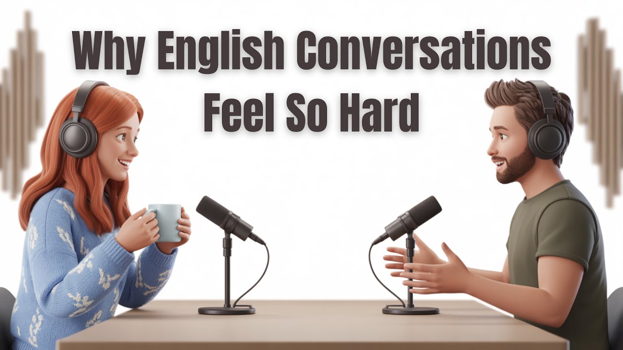 English Podcast to Practice Daily English Conversations | Why English Conversations Feel So Hard