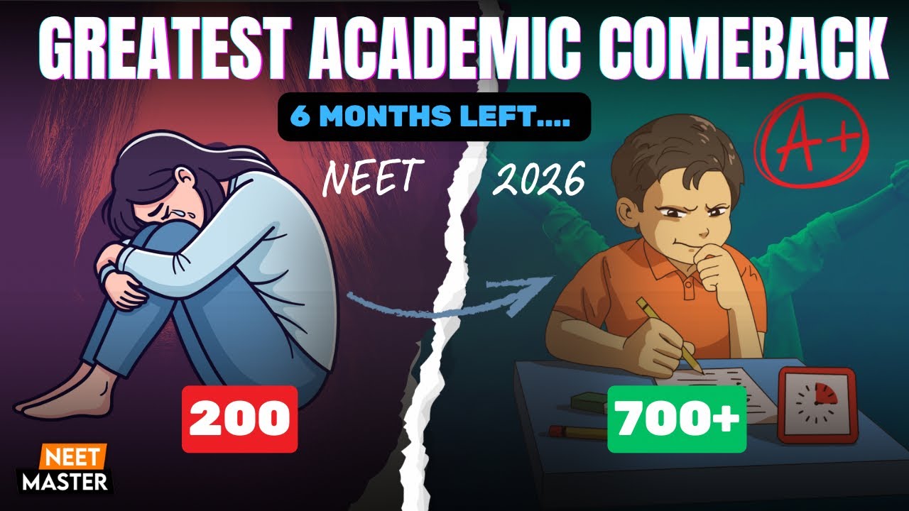 Начните сейчас и получите NEET 2026 🔥 | Полная стратегия для NEET 2026 | NEET MASTER