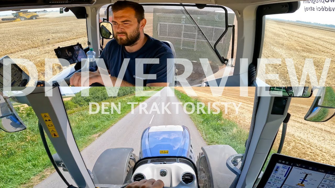 Den traktoristy #3 s New Holland T7.300AC + Molčík ZDK24000 | Odvoz | DRIVERVIEW/POV