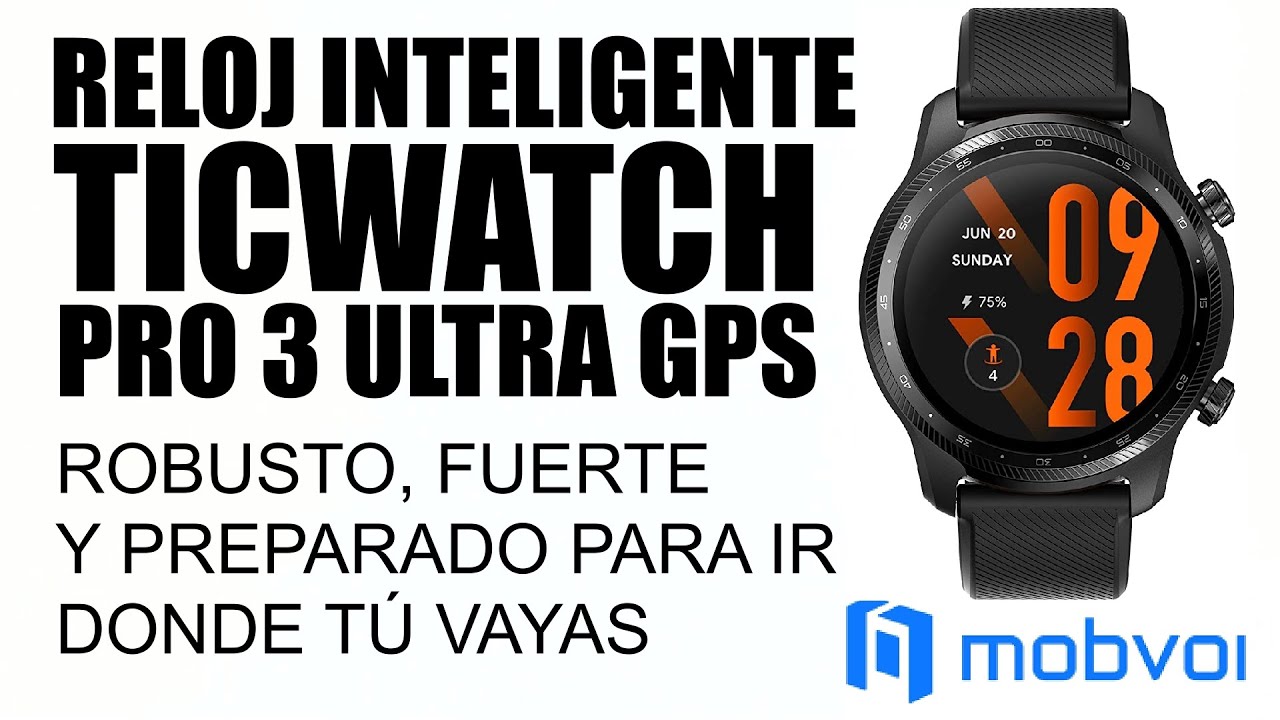 TICWATCH PRO 3 ULTRA GPS | ALEX LAREDO