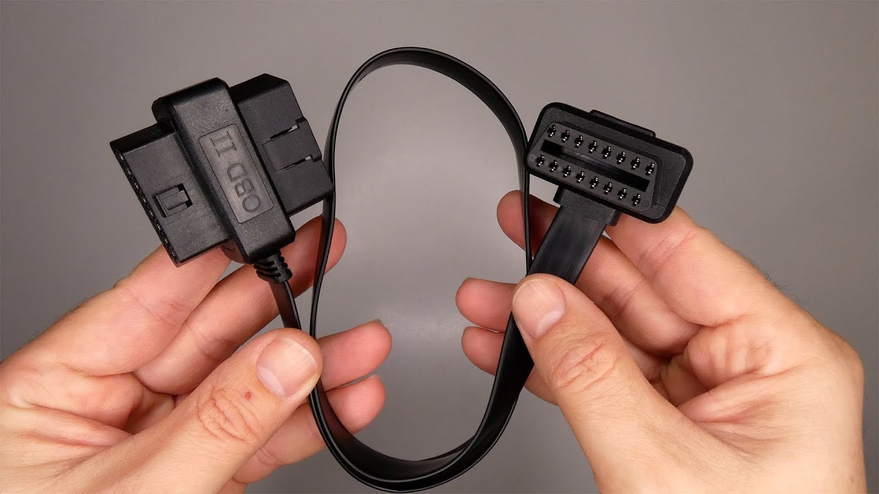 OBD2 16 Pin Splitter Extension Adapter Cable 2x Male & 2x Female 60cm - Buy AliExpress