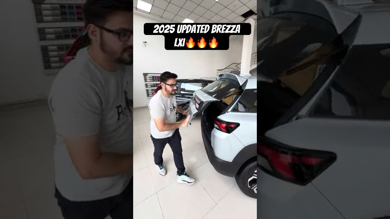 Brezza LXI 2025 &ndash; Most Value for Money SUV?🔥 New Features Revealed! 🚗 #Brezza2025 #MarutiSuzuki