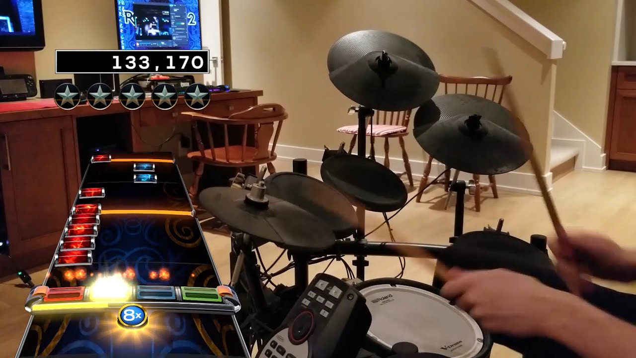 Kung Fu Fighting by Carl Douglas | Rock Band 4 Pro Drums 100% FC