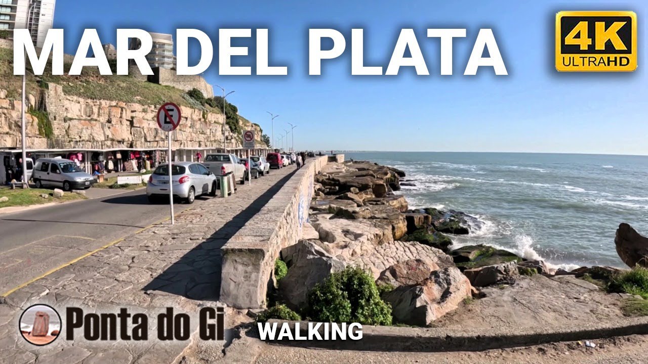 Caminando por la RAMBLA de VARESE en MAR DEL PLATA #walking  OCTUBRE 2023 TOUR virtual - ARGENTINA