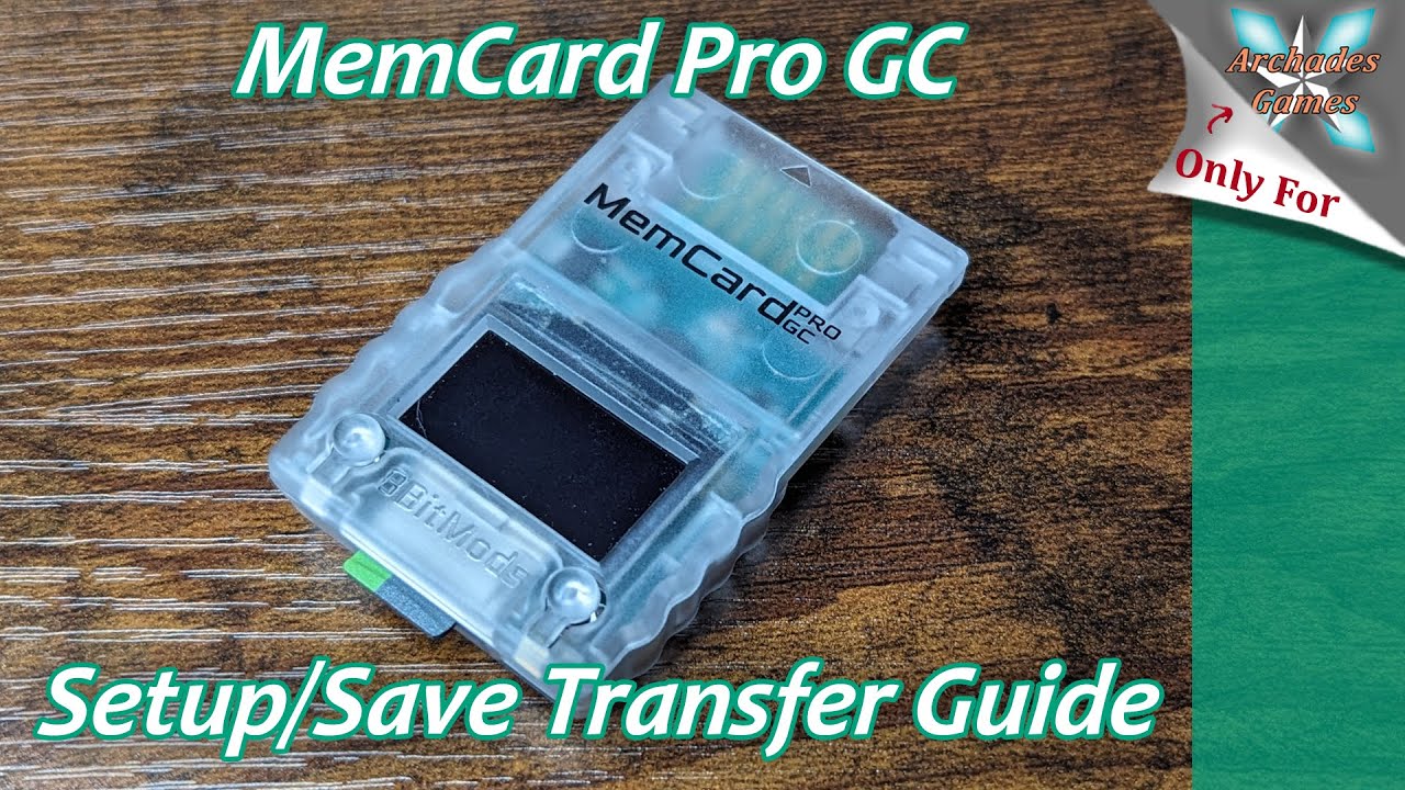 Руководство по настройке и переносу сохранений MemCard Pro GC — последняя карта памяти GameCube, ...