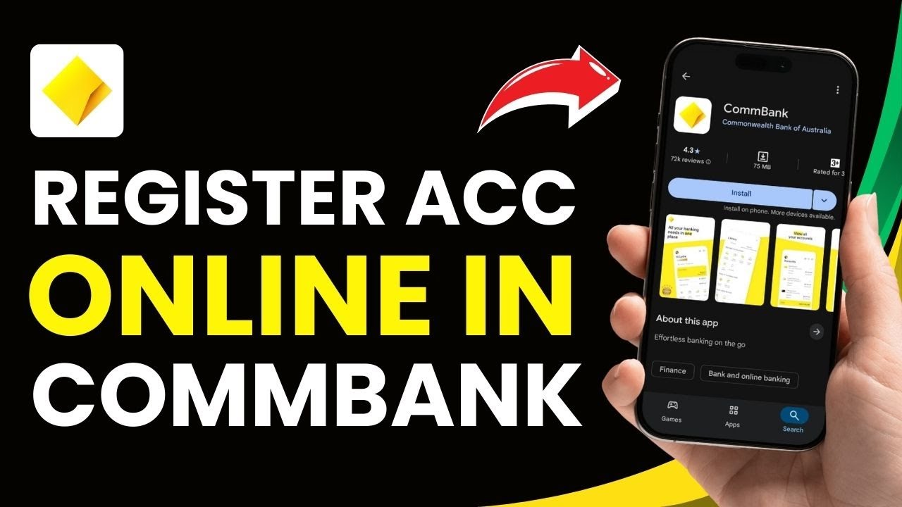 How to Register Commbank App | Sign Up Comm Bank !