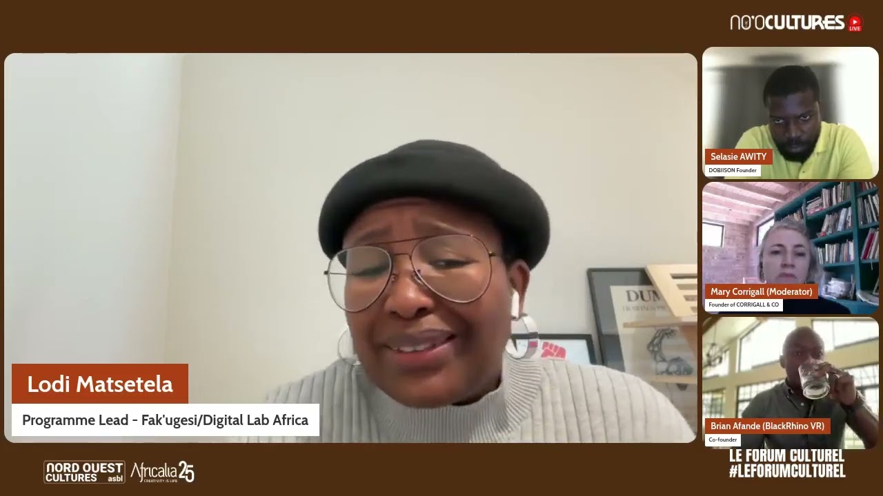 Africalia x Le Forum Culturel: Culture in the digital era (14/06/2025)
