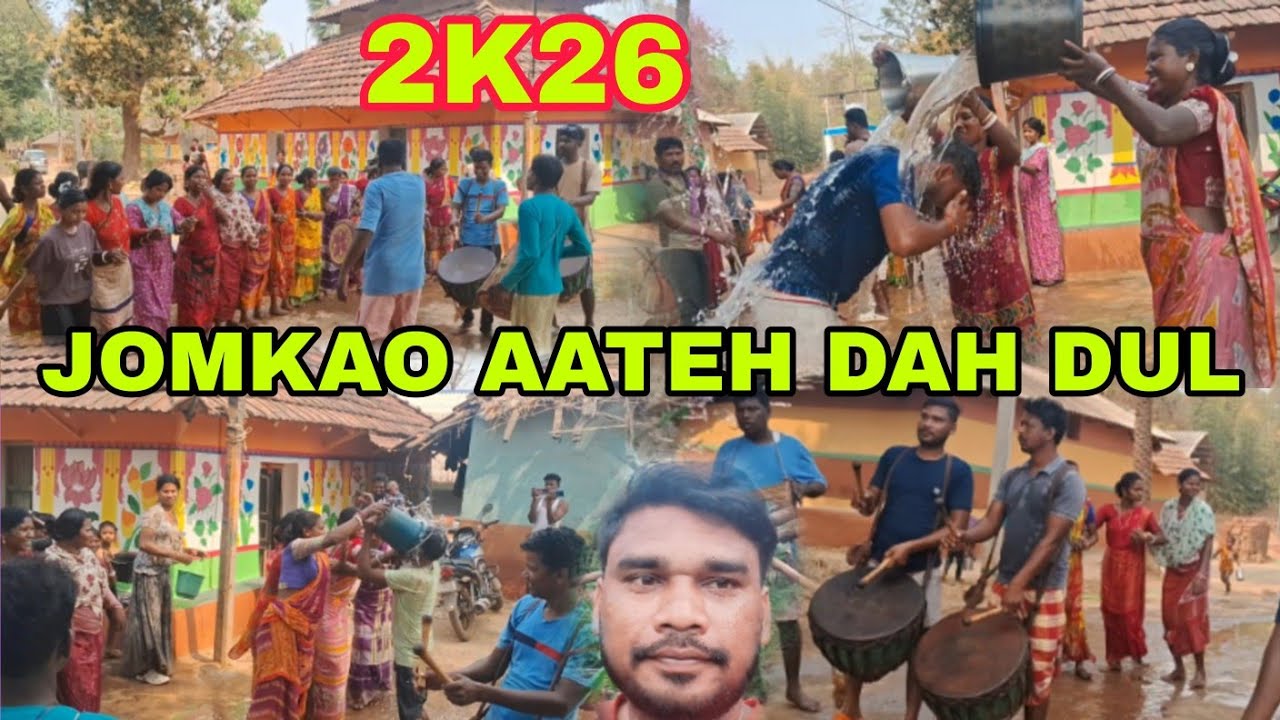 Aale aatu baha baske jomkao ateh dah dul💦💦//santali vlog video #saginpera