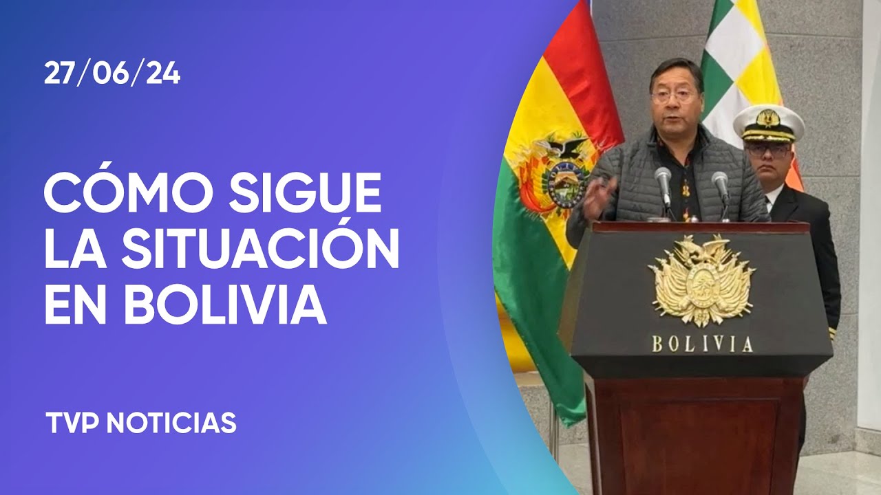 Bolivia regresa a la calma tras el intento de golpe de Estado