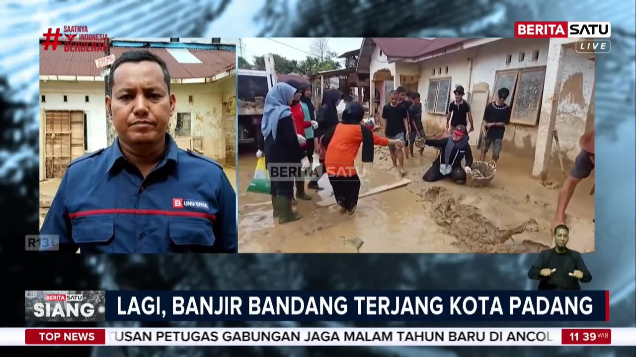 Derita Warga Batu Busuak Padang Belum Usai, Banjir Bandang Kembali Datang #Beritasatu
