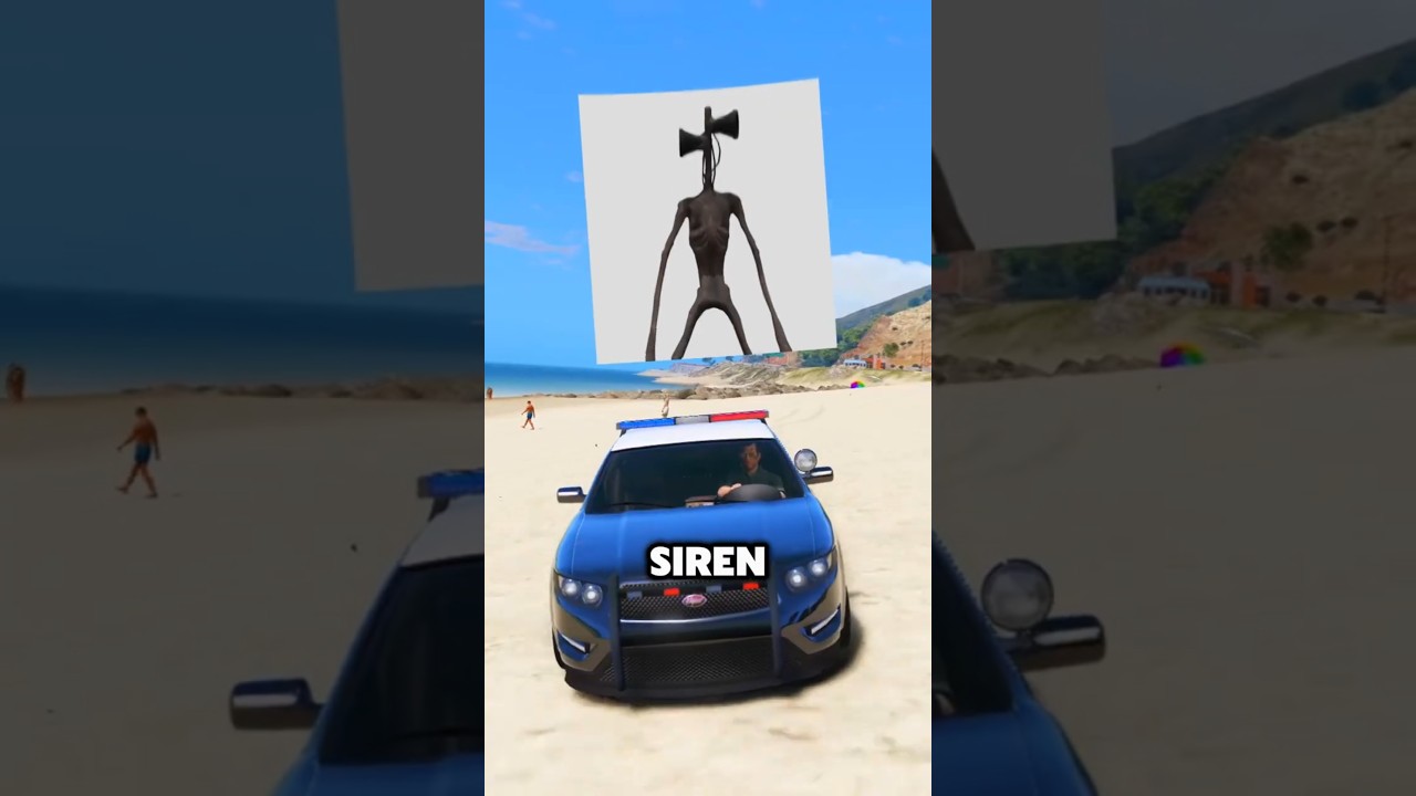 В GTA 4 и GTA 5 можно заставить полицейские машины звучать как сирена
