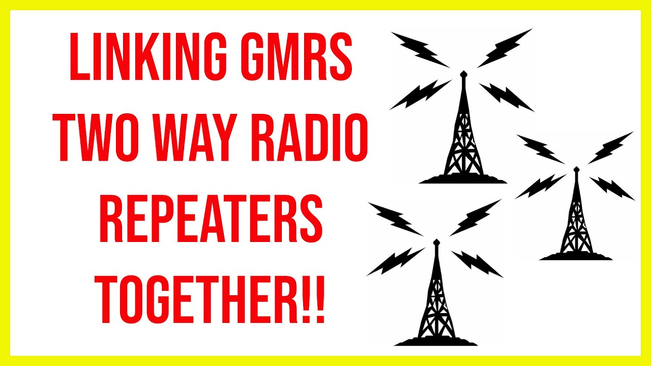 🔺 linking GMRS two-way radio repeaters together!! 🔺