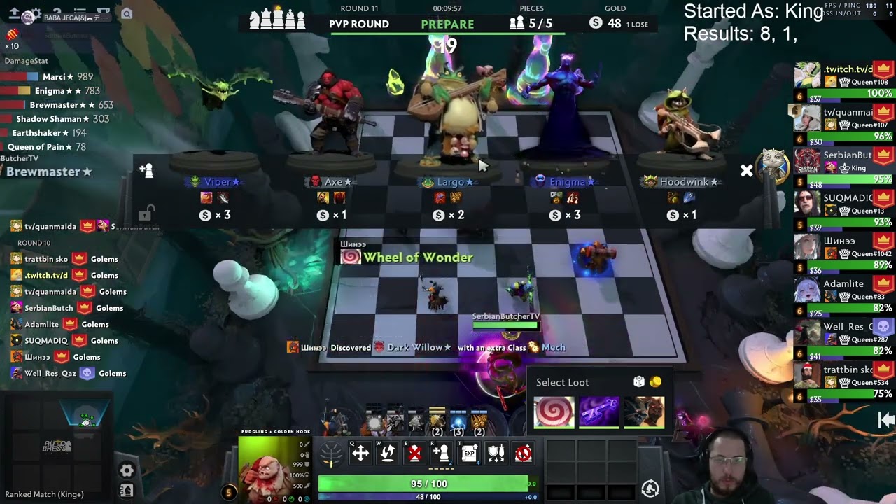6 Nagas 4 Cents! Dota Auto Chess Season 41!