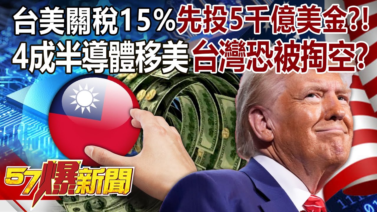 【全集】台美關稅15%「5千億只是頭款」？！ 美國汽車關稅若歸零「只剩6折價」現實很骨感？！-張予馨《57爆新聞》2026.01.16