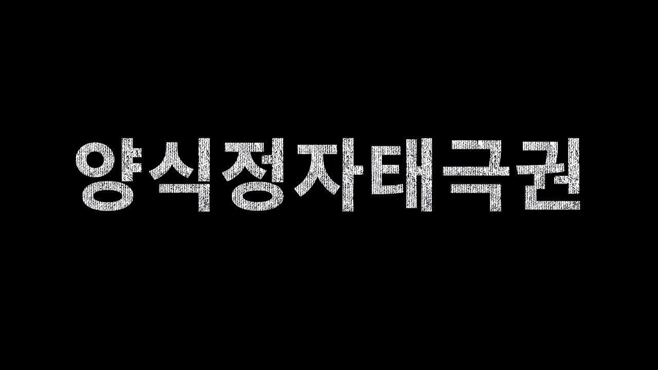 양징보 정만청 선생의 명작 [양식정자태극권]  정면동작