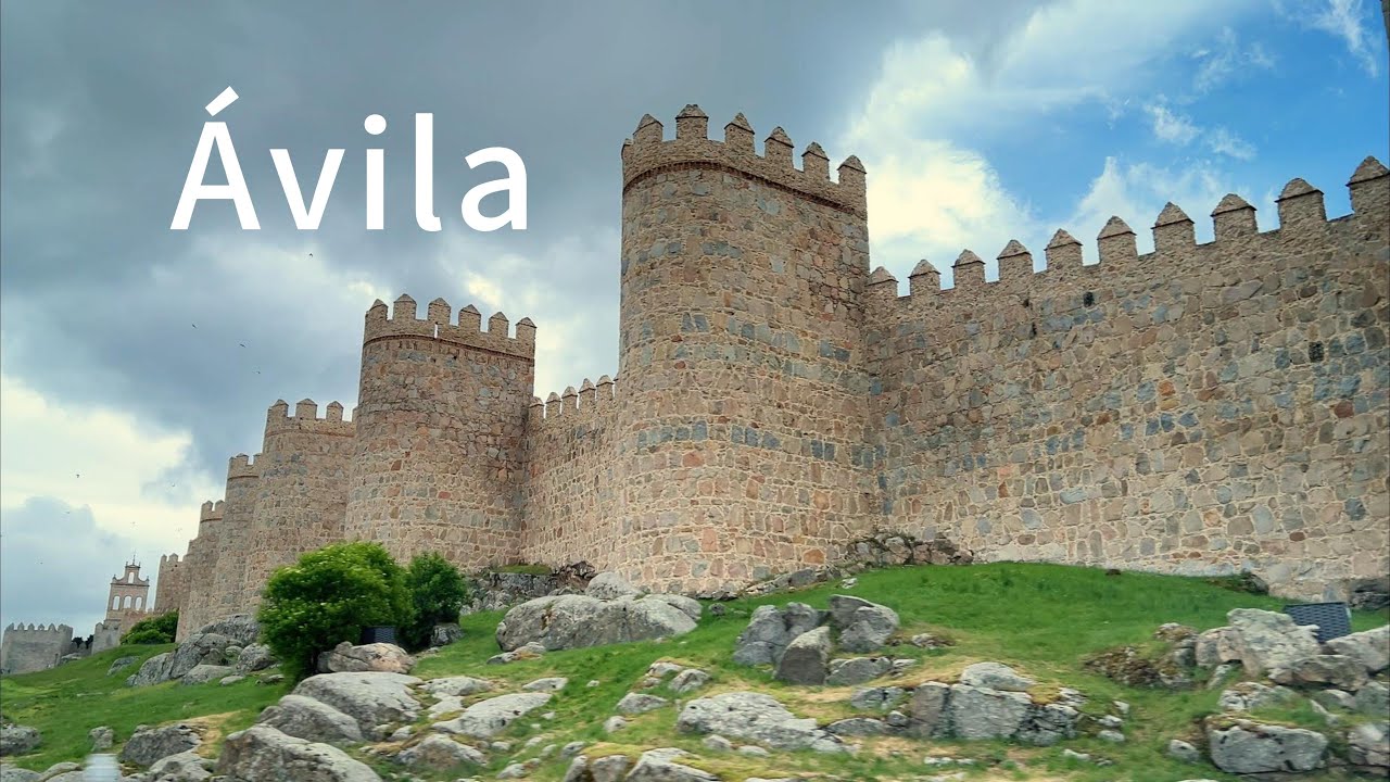 阿維拉Ávila：歐洲保存最完整的中世紀城牆，古老又有活力的世界文化遺產。Ávila: The best-preserved medieval city wall in Europe.