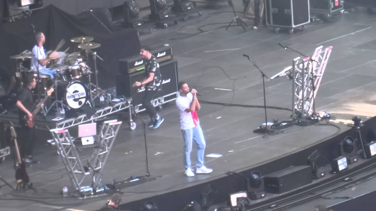 Example -  Whisky Story @ Wembley 2015 (NEW SONG)