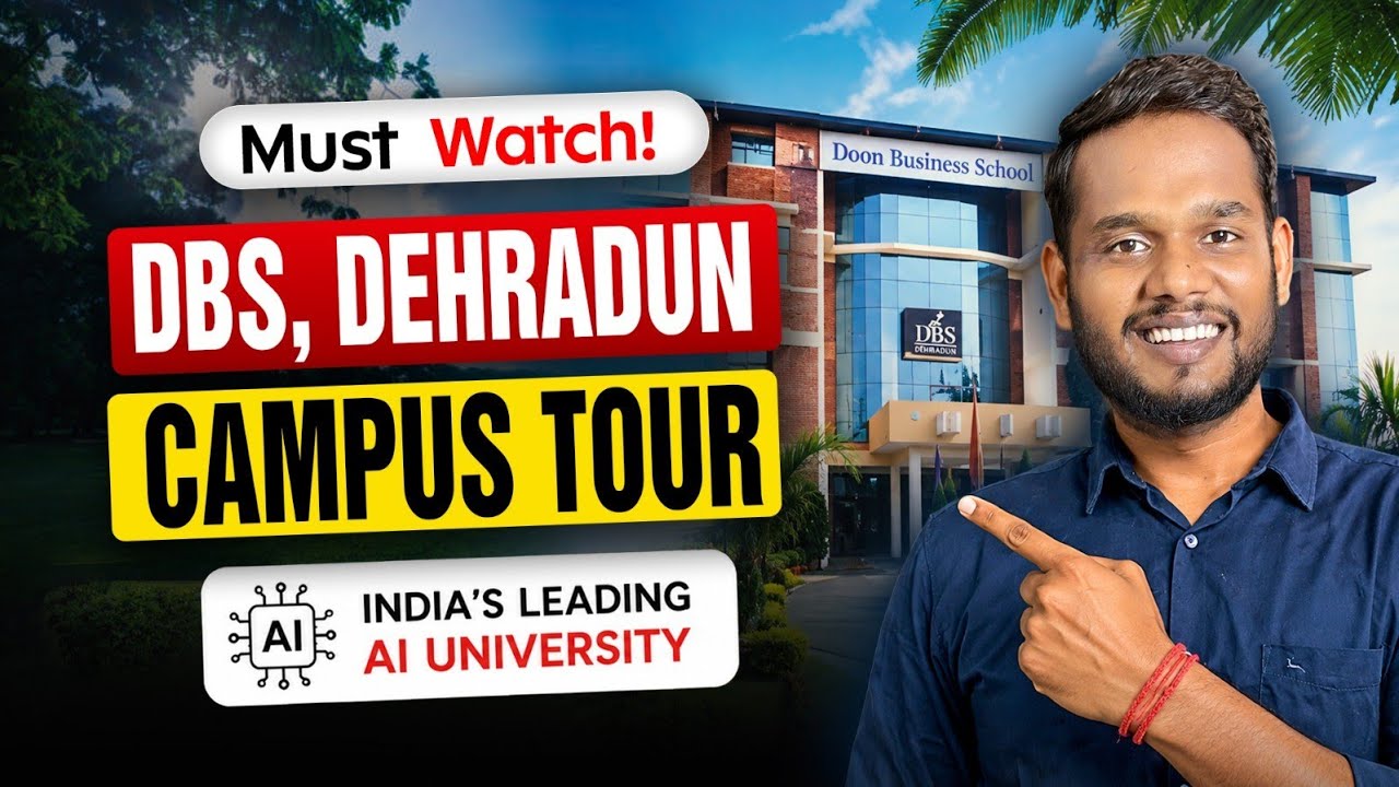 DBS Global University Campus Tour | India's Leading AI University 