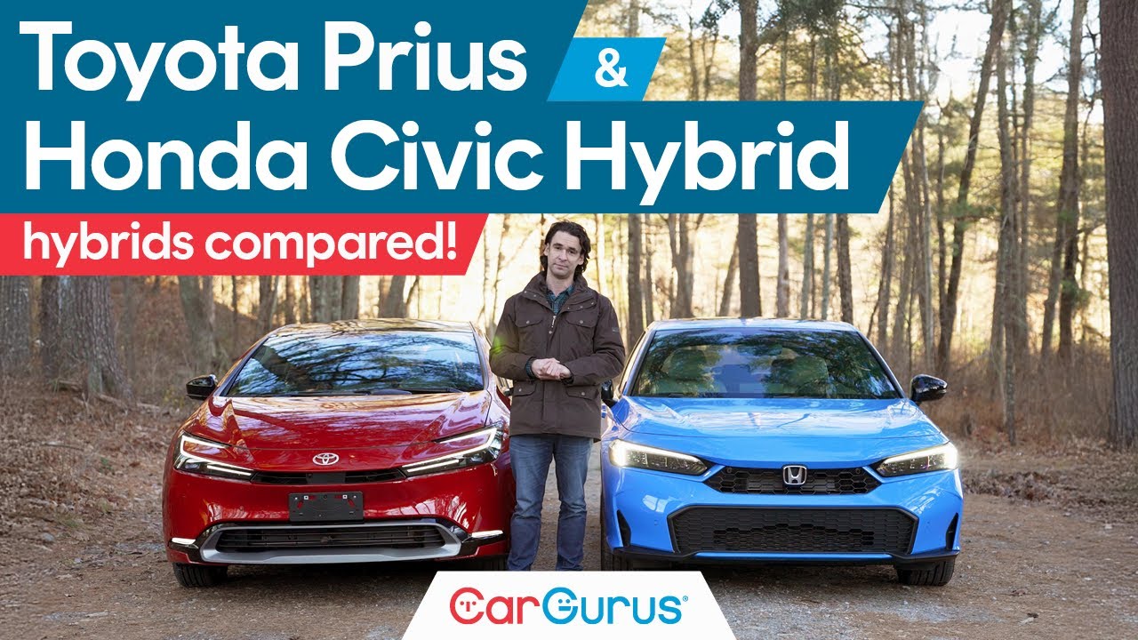 2026 Toyota Prius vs 2026 Honda Civic Hybrid | Hybrid Cars Compared!