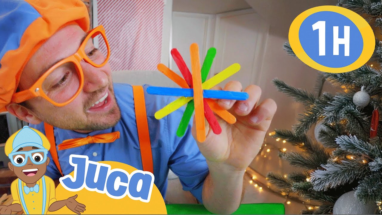 Decorações para o Natal 🎄❄️☃️  HORA DO JUCA BRASIL! | Vídeos Educativos para Crianças