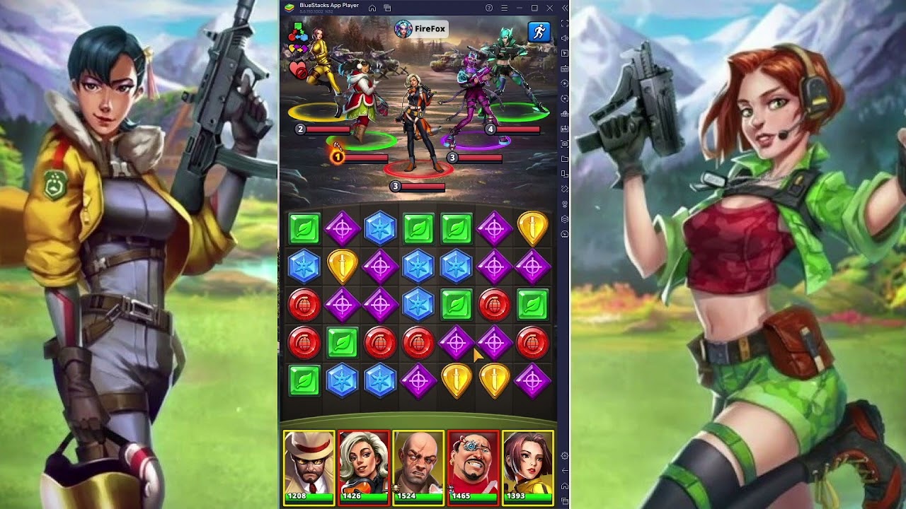Puzzle Combat. Турниры четвёрок, день третий. Бомжи превозмогают.