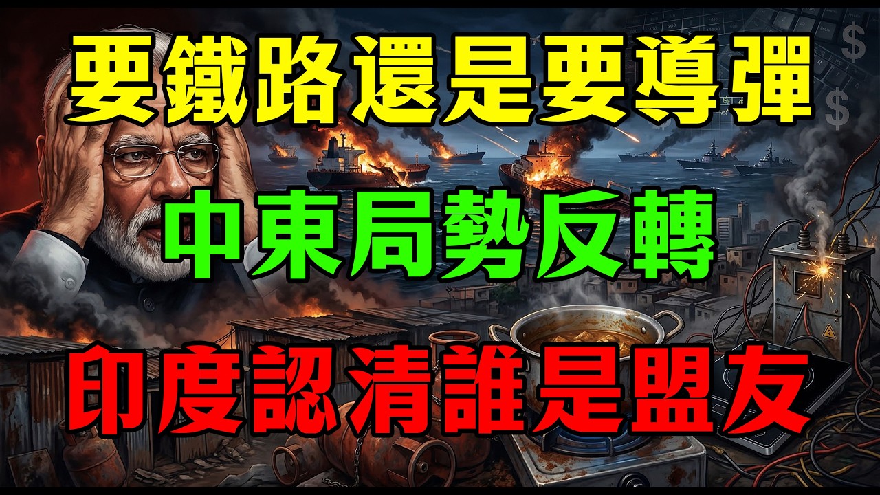 炸彈與基建的終極對決：中東火藥桶徹底點燃，印度這回終於看懂了誰才是真朋友？