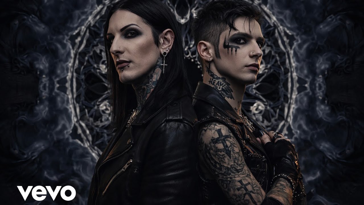 Motionless in White feat Black Veil Brides Style - Catacomb Reverence (Official Lyrics)