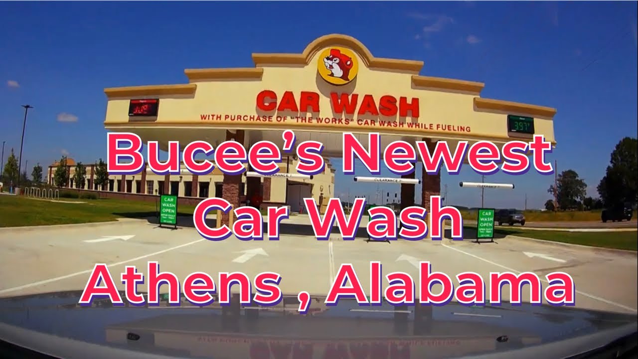 Bucees new car wash - Athens, Alabama
