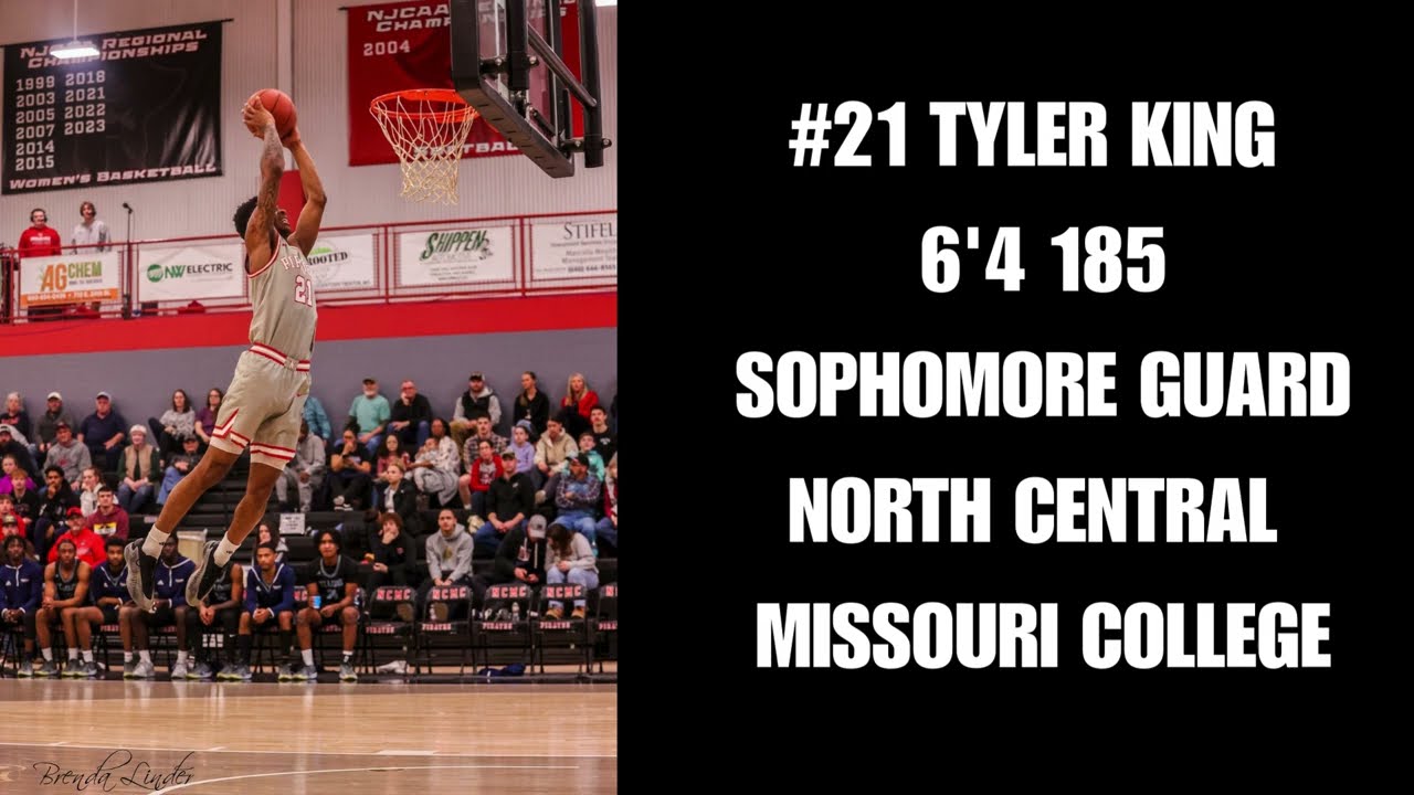 NJCAA National Player of the Year (D2) - Tyler King - North Central Missouri College- Soph Highlight