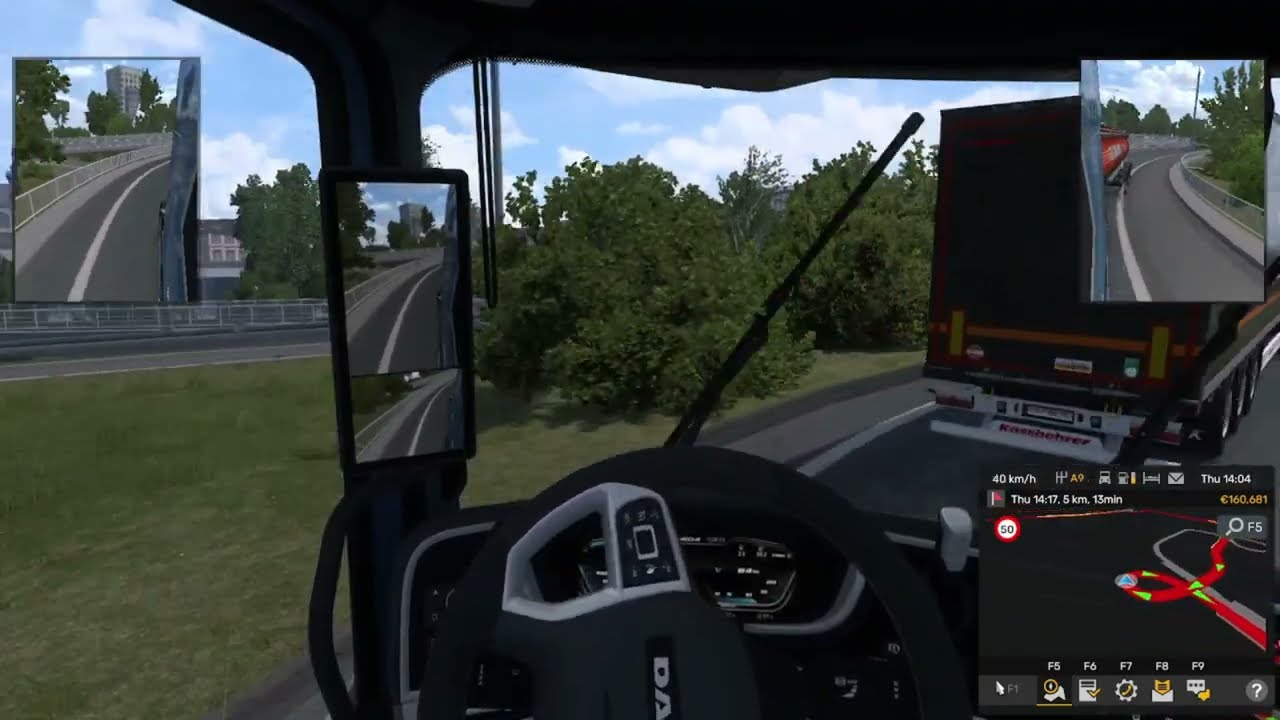 ETS2 - Realistic Transport: Frankfurt - Mannheim (Germany) | Euro Truck Simulator 2