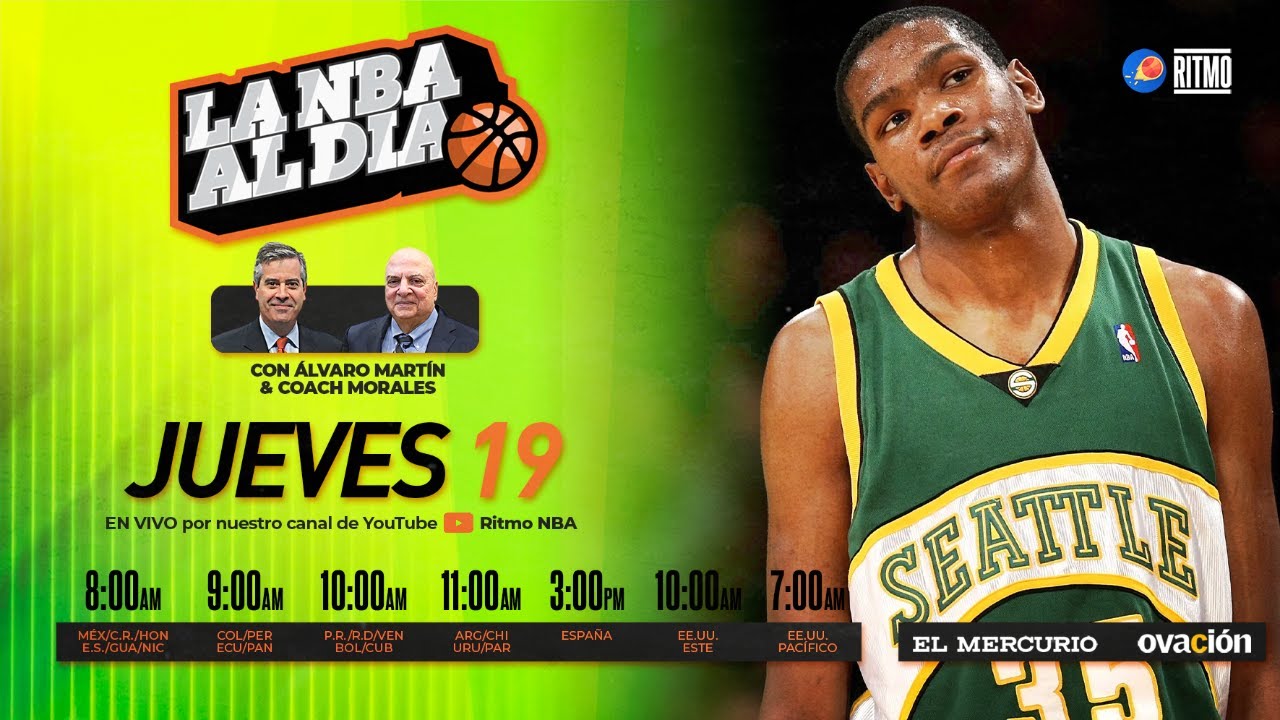 LA NBA AL DÍA #19 🏀 | ÁLVARO MARTÍN & COACH MORALES | JUE 19.MAR.26