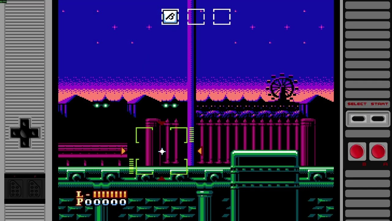 Tokkyuu Shirei Solbrain (NES) 1991 г. Прохождение (6 уровней)
